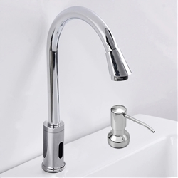 Bathroom Faucet With Automatic Sensor and Soap